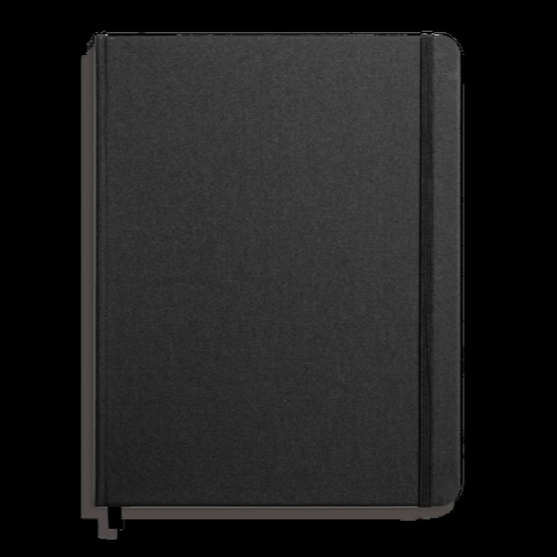 Image for Shinola Medium Black Hard Linen Journal S0710010913